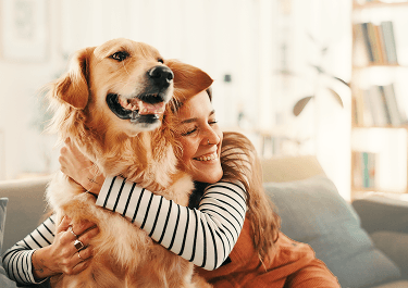 Happy dog